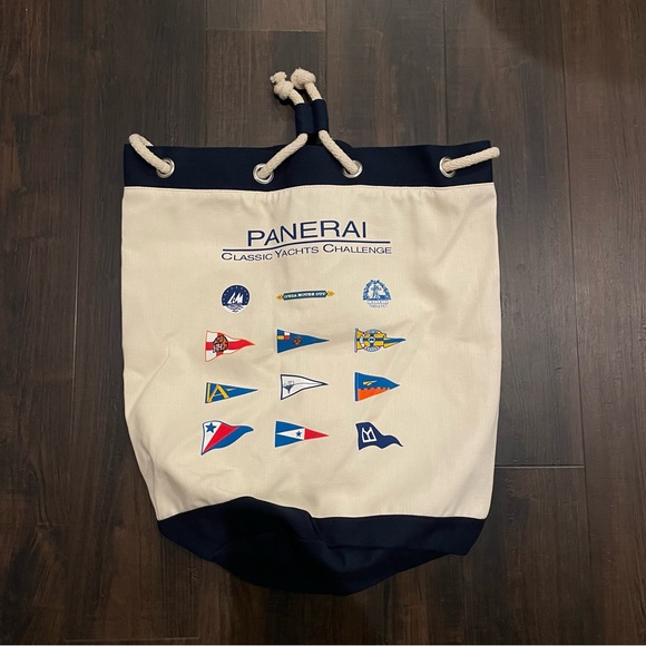 Panerai Classic Yacht Challenge Canvas Duffle Bag Made in Italy - Picture 1 of 9